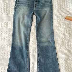 NWT HUDSON HIGH RISE JEANS. Cropped bootcut size 25.